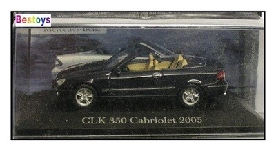 Mercedes Benz Diecast Model Car Collection Mercedes Benz CLK 350 CLK350 Cabriolet 2005 1/43 scale