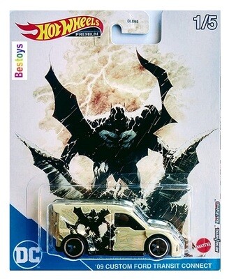 Hotwheels Hot Wheels Diecast Model Car Pop Culture Batman Dodge Land Rover MBK Van Ford Transit Haulin Gas