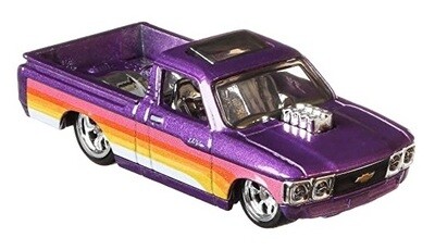 Hotwheels Hot Wheels Diecast Model Car Culture Power Trip Chevy Chevrolet LUV Custom Pickup 1972 1/64 scale