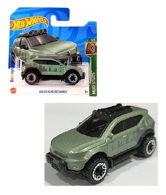 Hotwheels Hot Wheels Diecast Model Car 2023 201/250 Volvo XC 40 XC40 Recharge Mud Studs