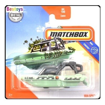 Matchbox 2021 84/100 Sea Spy Boat Coastal