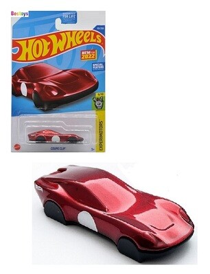 Hotwheels Hot Wheels Diecast Model Car First Ed 2022 101/250 Coupe Clip Keyring Car Experimotors