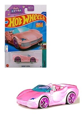 Hotwheels Hot Wheels Diecast Model Car First Edition 2022 134/250 Barbie Extra Car Tooned