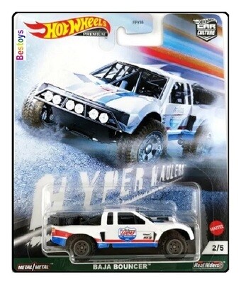 Hotwheels Hot Wheels Diecast Model Car Culture Hyper Haulers Baja Bouncer Offroad 1/64 scale