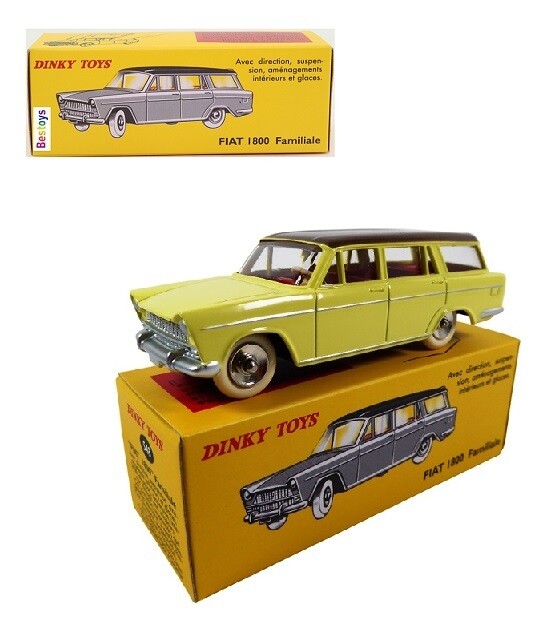 DeAgostini Diecast Model Car Dinky Collection Fiat 1800 Familiare Stationwagon No 548 1/43 scale