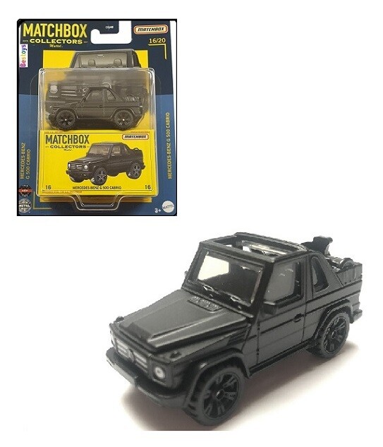 Matchbox Diecast Model Car 2021 Collectors Mercedes Benz G 500 G500 Cabrio 1/64 scale