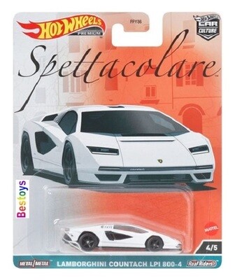 Hotwheels Hot Wheels Diecast Model Car Culture Spettacolare Lamborghini Countach LPI 800-4
