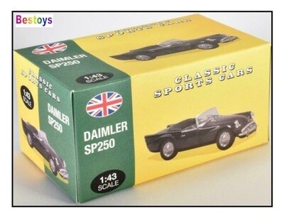 Atlas Classic Sports Cars Diecast Model Car Collection Daimler SP 250 SP250 1/43 scale