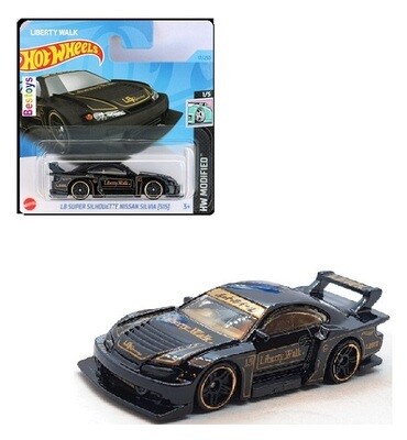 Hot Wheels 2023 17/250 Nissan Silvia S15 LB Super Silhouette &quot;Liberty Walk&quot; Modified
