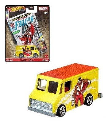 Hot Wheels Hotwheels Pop Culture Marvel Comics Combat Medic Van Falcon 1/64 scale