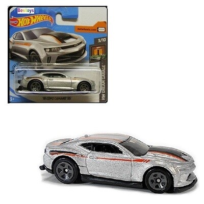 Hotwheels Hot Wheels Diecast Model Car 2020 20/250 Chevy Chevrolet COPO Camaro SS 2018 Dream Garage 1/64 scale