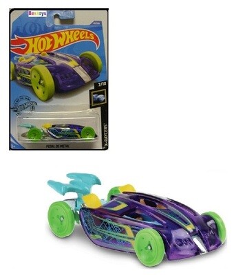 Hotwheels Hot Wheels Diecast Model Car 2020 42/250 Pedal De Metal X-Raycers 1/64 scale