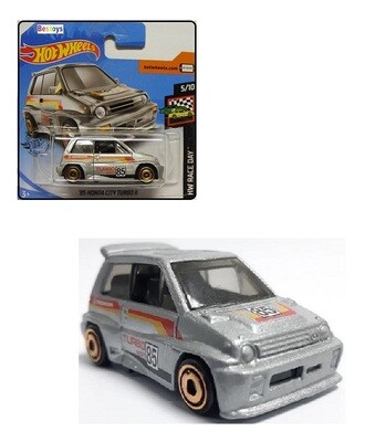 Hotwheels Hot Wheels Diecast Model Car 2020 11/250 Honda City Turbo 2 1985 No 85 Race Day 1/64 scale