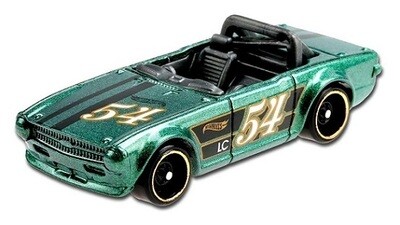 Hotwheels Hot Wheels Diecast Model Car 2021 9/250 Triumph TR 6 TR6 No 54 Race Day Motorsport 1/64 scale