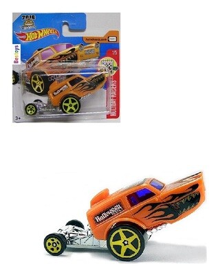 Hotwheels Hot Wheels Diecast Model Car 2017 5/365 Poppa Wheelie &quot;Halloween 2016&quot; Holiday Racers