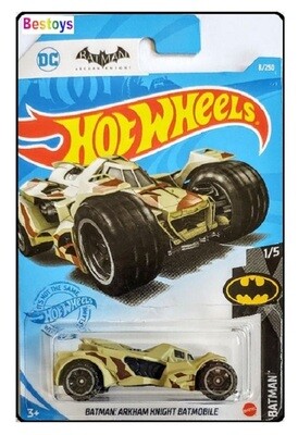 Hotwheels Hot Wheels Diecast Model Car 2021 8/250 Batmobile Batman Arkham Knight Movie Film