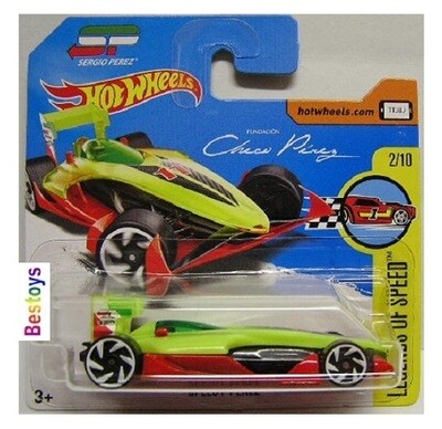 Hotwheels Hot Wheels Diecast Model Car 2017 23/365 Speedy Perez (Sergio Perez) Legends of Speed