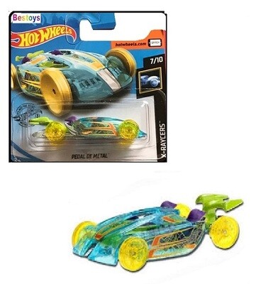 Hotwheels Hot Wheels Diecast Model Car 2020 42/250 Pedal De Metal X-Raycers 1/64 scale