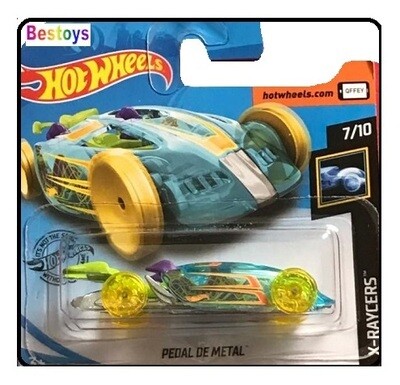 Hotwheels Hot Wheels Diecast Model Car 2020 42/250 Pedal De Metal X-Raycers 1/64 scale