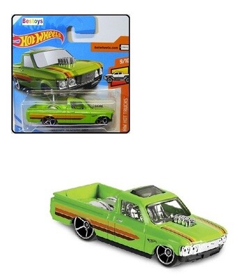 Hotwheels Hot Wheels Diecast Model Car 2019 30/250 Chevy Chevrolet LUV Custom Pickup 1972 Hot Trucks 1/64 scale
