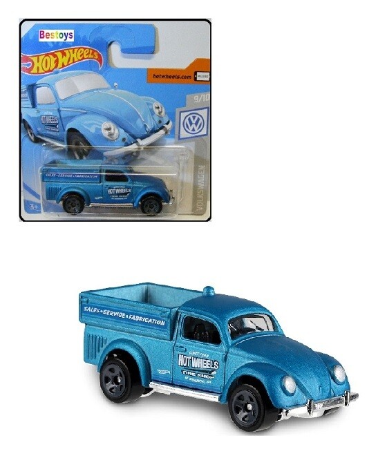 Hotwheels Hot Wheels Diecast Model Car 2019 47/250 VW Volkswagen Beetle Pickup 1949 1/64 scale