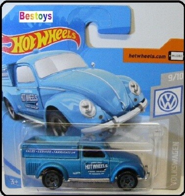 Hotwheels Hot Wheels Diecast Model Car 2019 47/250 VW Volkswagen Beetle Pickup 1949 1/64 scale