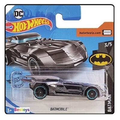 Hotwheels Hot Wheels Diecast Model Car 2020 9/250 Batman Batmobile DC Comics 1/64 scale