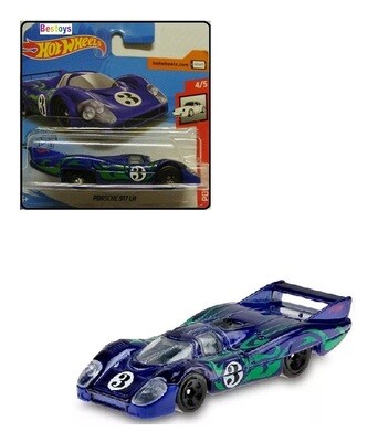 Hotwheels Hot Wheels Diecast Model Car 2020 45/250 Porsche 917 LH No 3 1/64 scale