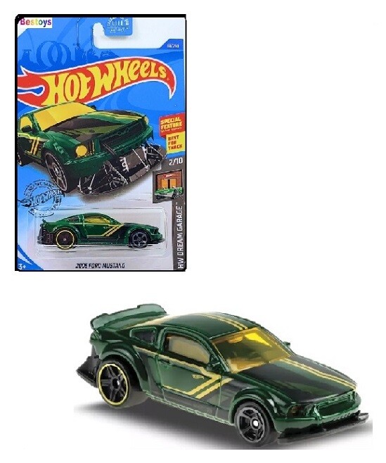 Hotwheels Hot Wheels Diecast Model Car 2020 19/250 Ford Mustang 2005 Dream Garage 1/64 scale