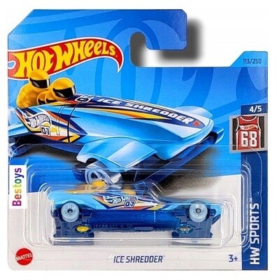 Hotwheels Hot Wheels Diecast Model Car 2023 113/250 Ice Shredder No 07 Sports