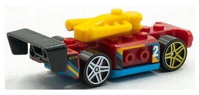 Hotwheels Hot Wheels Diecast Model Car 2023 128/250 Bricking Speed No 2 Brick Rides
