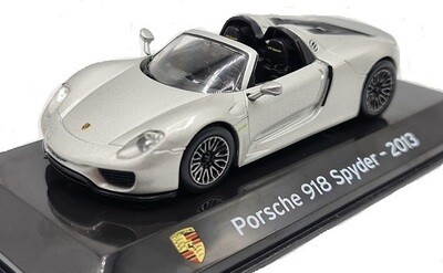 Supercars Diecast Model Car Collection Porsche 918 Spyder 2013 1/43 scale