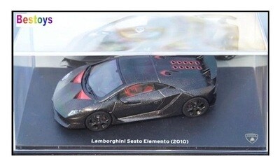 Supercars Diecast Model Car Collection Lamborghini Sesto Elemento 2010 1/43 scale