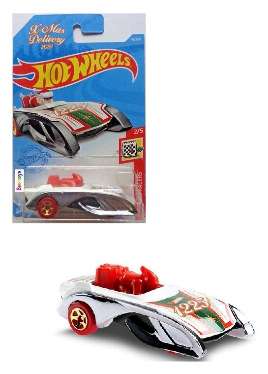 Hotwheels Hot Wheels Diecast Model Car 2020 47/250 Rockin Santa Sled Christmas 2020 Holiday Racers