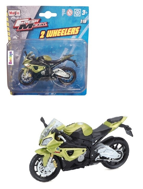 Maisto Diecast Model Motorcycle Bike BMW S 1000 RR 1000RR 1/18 scale