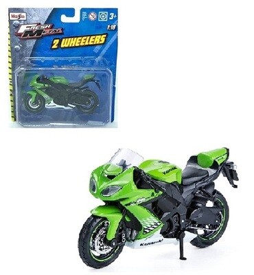 Maisto Diecast Model Motorcycle Motorbike Bike Kawasaki Ninja ZX 10 R ZX10R 1/18 scale