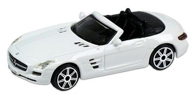 Burago Diecast Model Car Mercedes Benz SLS AMG Roadster 1/43 scale