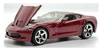 Matchbox Diecast Model Car Moving Parts Chevy Chevrolet Corvette Stingray 2016 1/64 scale