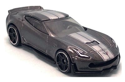 Hotwheels Hot Wheels Diecast Model Car 2023 193/250 Chevy Chevrolet Corvette C 7 C7 Z 06 Z06 Then & Now 1/64 scale