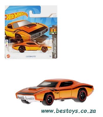 Hotwheels Hot Wheels Diecast Model Car 2024 6/250 Custom Otto Dream Garage 1/64 scale