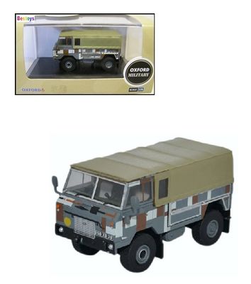 Oxford Diecast Model Car LRFCG002 Land Rover Forward Control GS Berlin Brigade Military 1/76 OO railway scale