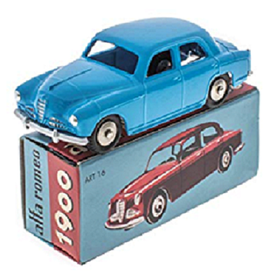 Hachette Mercury Diecast Model Car Collection Alfa Romeo 1900 1/43 scale