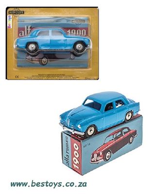 Hachette Mercury Diecast Model Car Collection Alfa Romeo 1900 1/43 scale