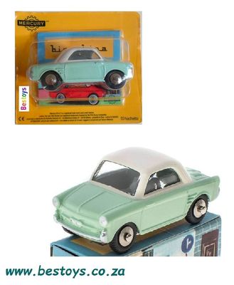 Hachette Mercury Diecast Model Car Collection Autobianchi Bianchina 1/43 scale