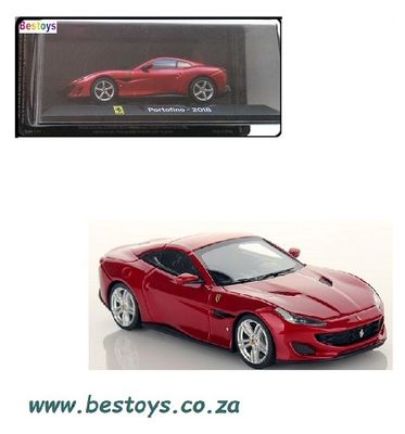 Supercars Car Collection Ferrari Portofino 2018 1/43 scale