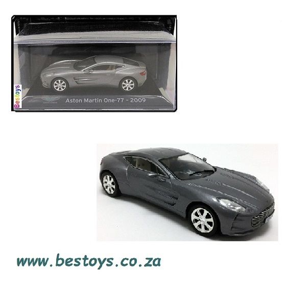 Supercars Diecast Model Car Collection Aston Martin One 77 2009 1/43 scale