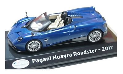 Supercars Diecast Model Car Collection Pagani Huayra Roadster 2017 1/43 scale