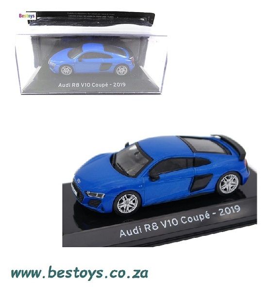 Supercars Diecast Model Car Collection Audi R 8 R8 V10 Coupe 2019 1/43 scale
