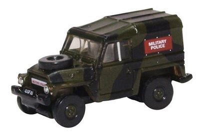 Oxford Diecast Model Car NLRL002 Land Rover Lightweight half ton "Military Police" 1/144 N railway scale