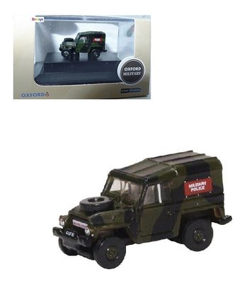 Oxford Diecast Model Car NLRL002 Land Rover Lightweight half ton &quot;Military Police&quot; 1/144 N railway scale